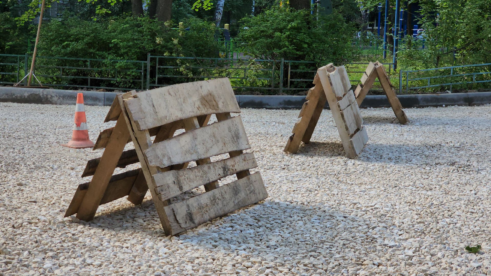 подготовительные работы, Подготовка к асфальтированию , благоустройство 2025, Лобня,