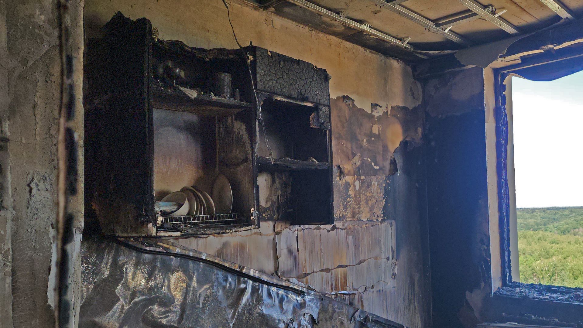 беспилотник, чп, красногорск, пожар,