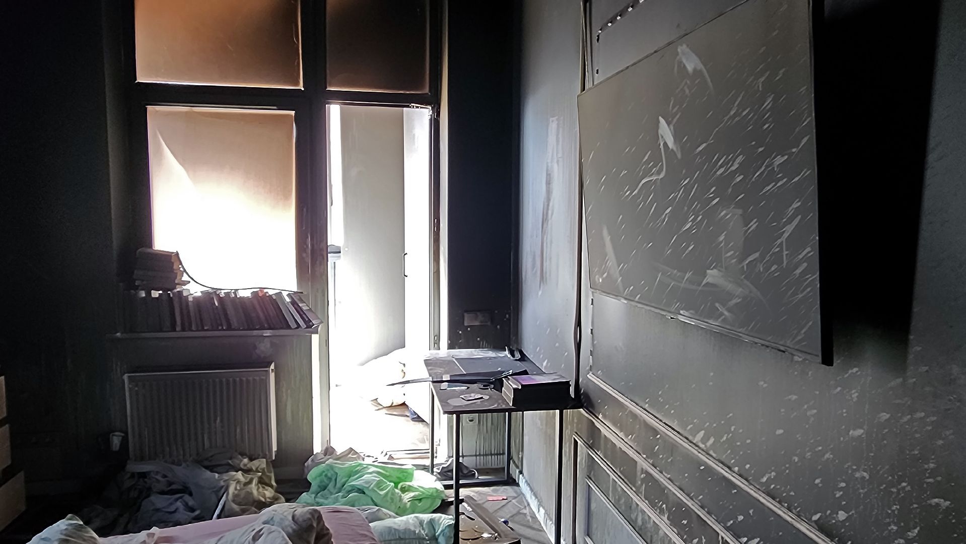 беспилотник, чп, красногорск, пожар,