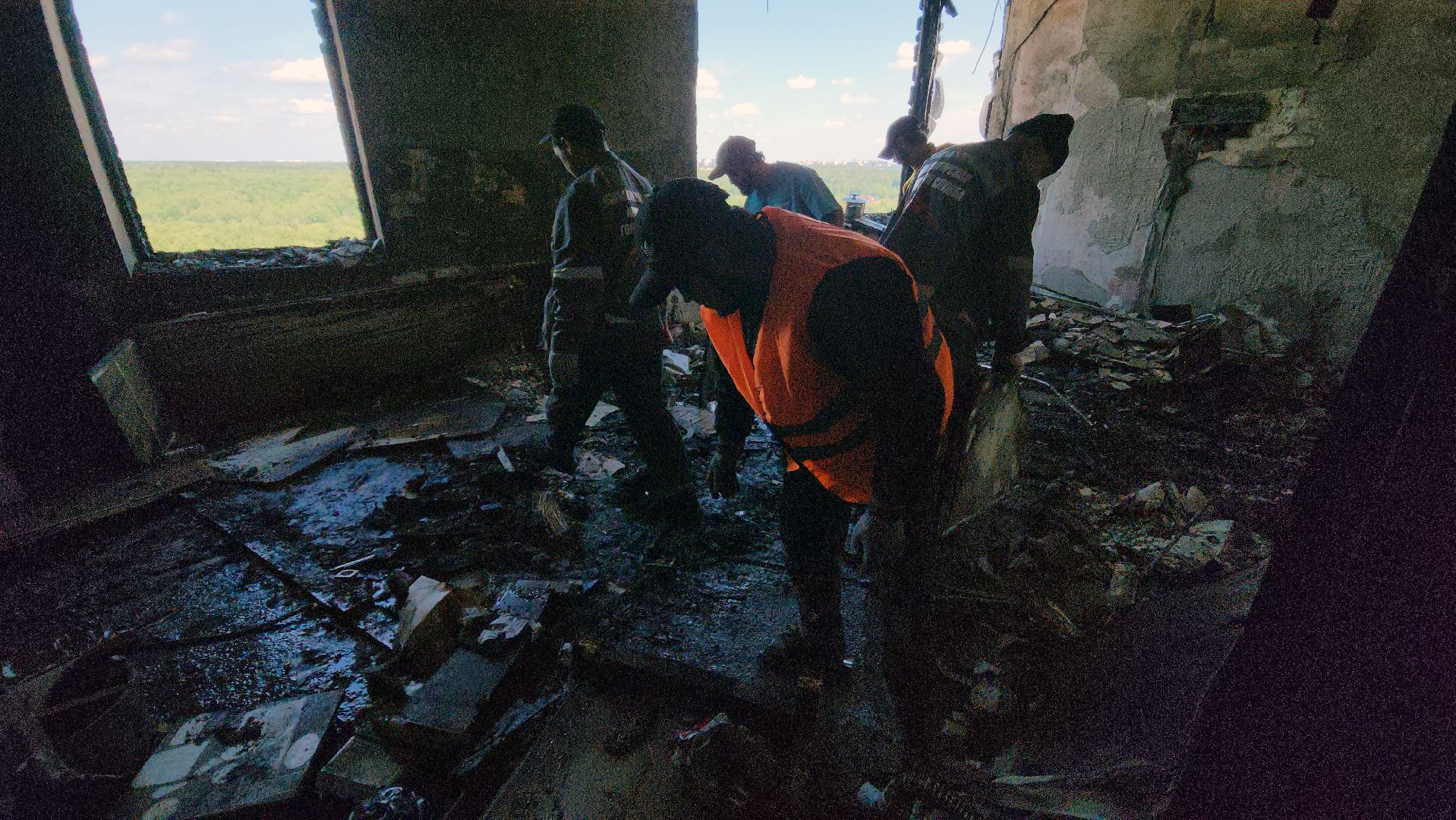 беспилотник, чп, красногорск, пожар,