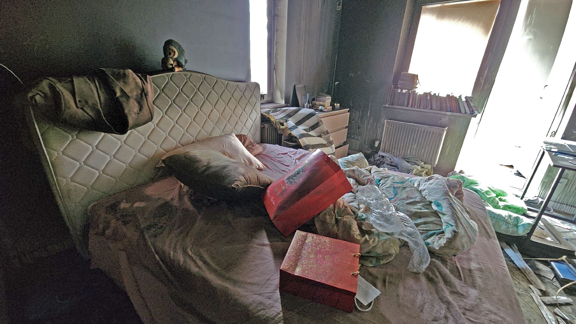 беспилотник, чп, красногорск, пожар,