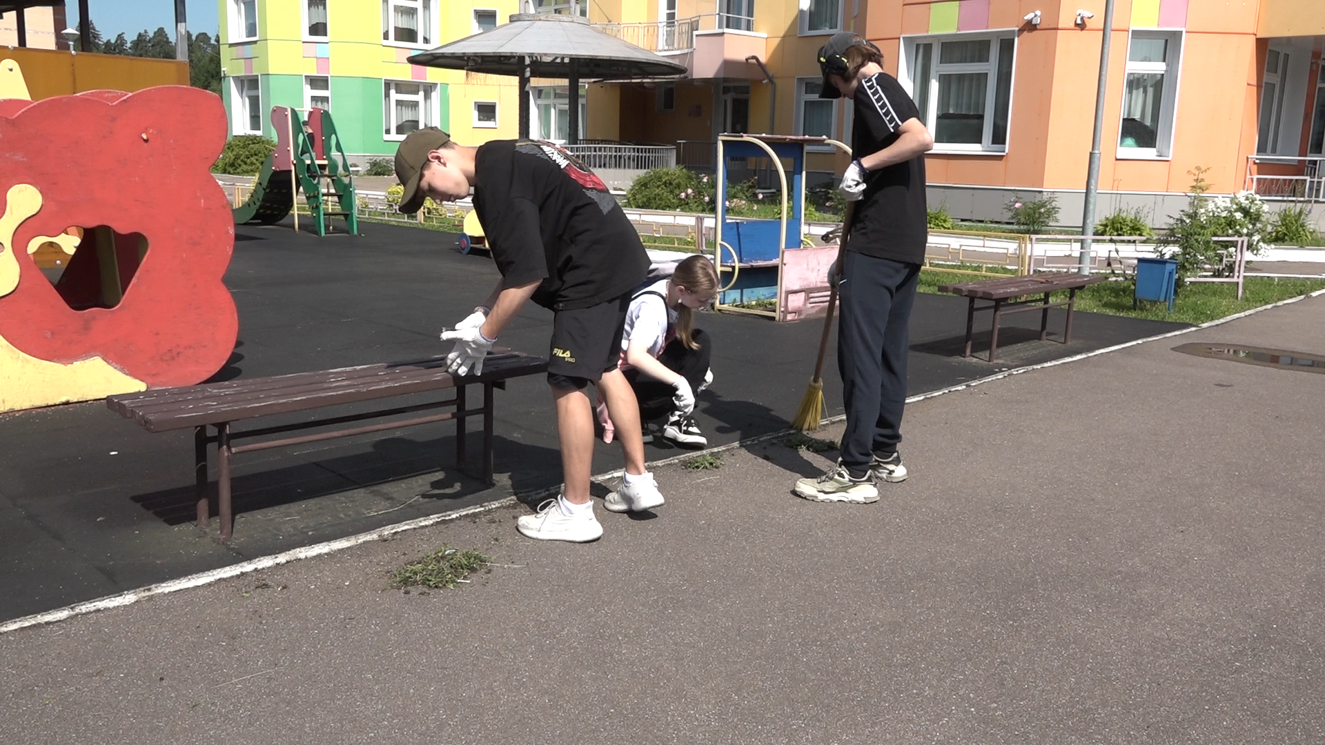 трудовые бригады попова,  школа попова, трудовые бригады лето, власиха школа попова,