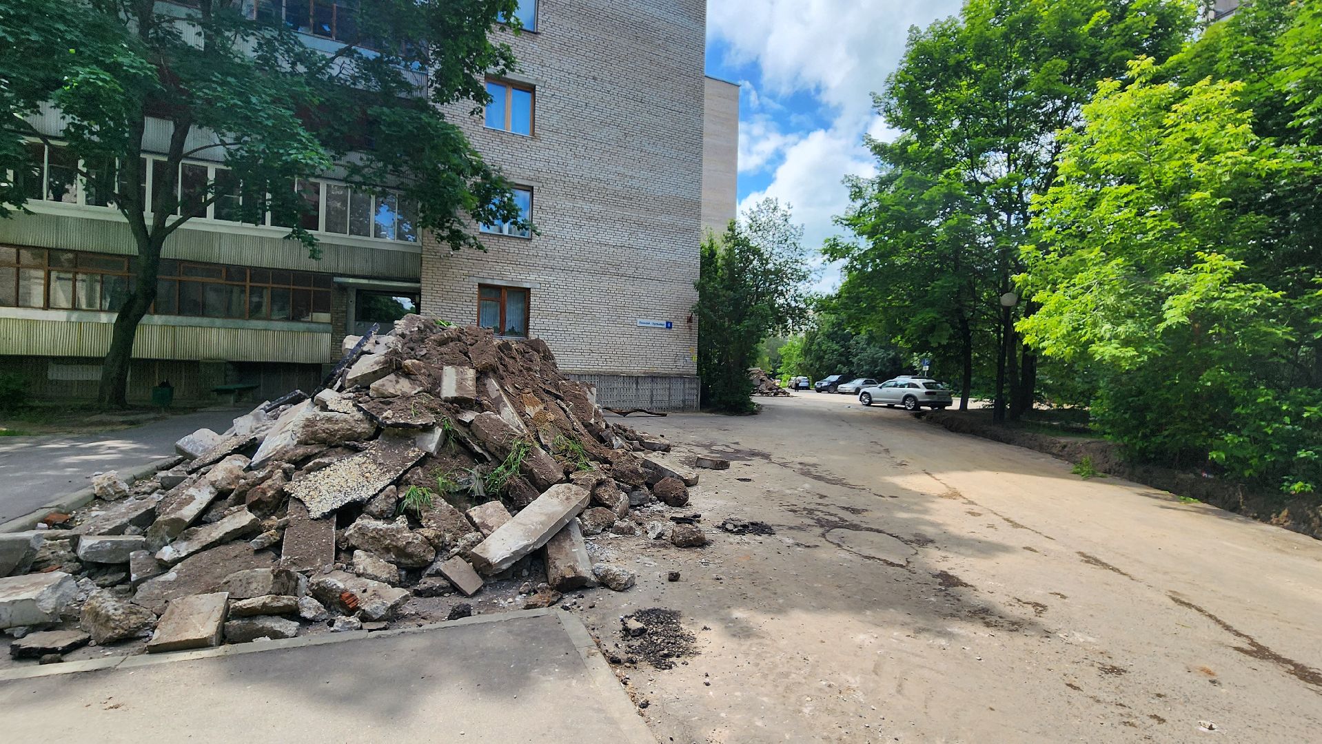комплексное благоустройство двора, лесной бульвар протвино, комфортный город,