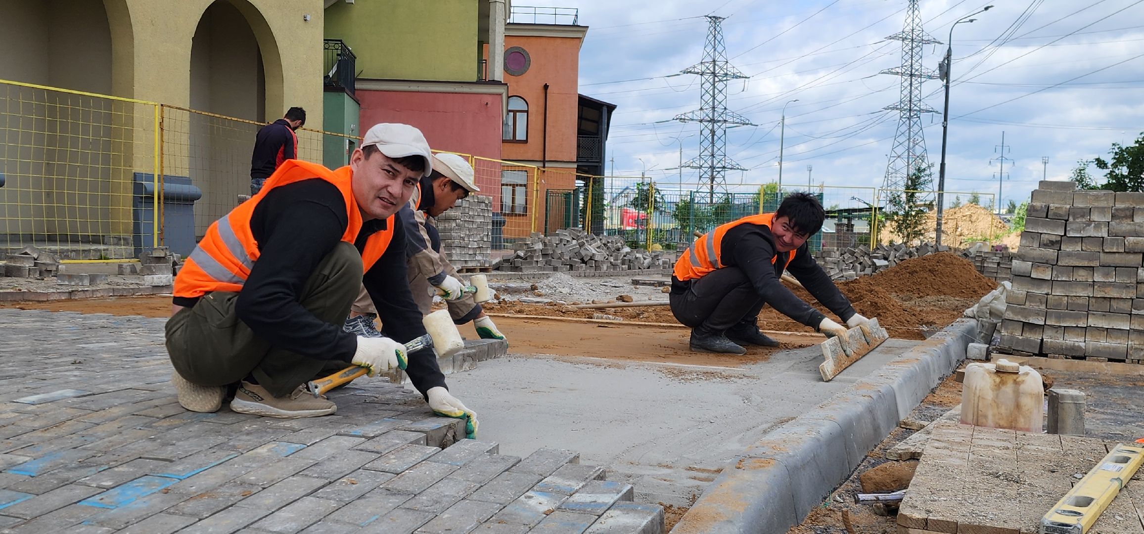 Химки, Благоустройство , Дороги, Плитка,