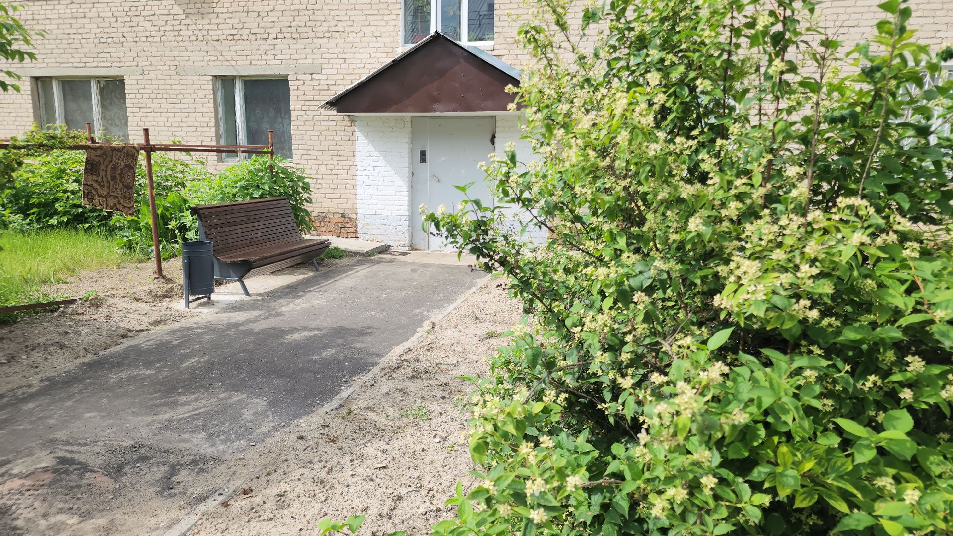 благоустройство дворов, орехово-зуевский округ,