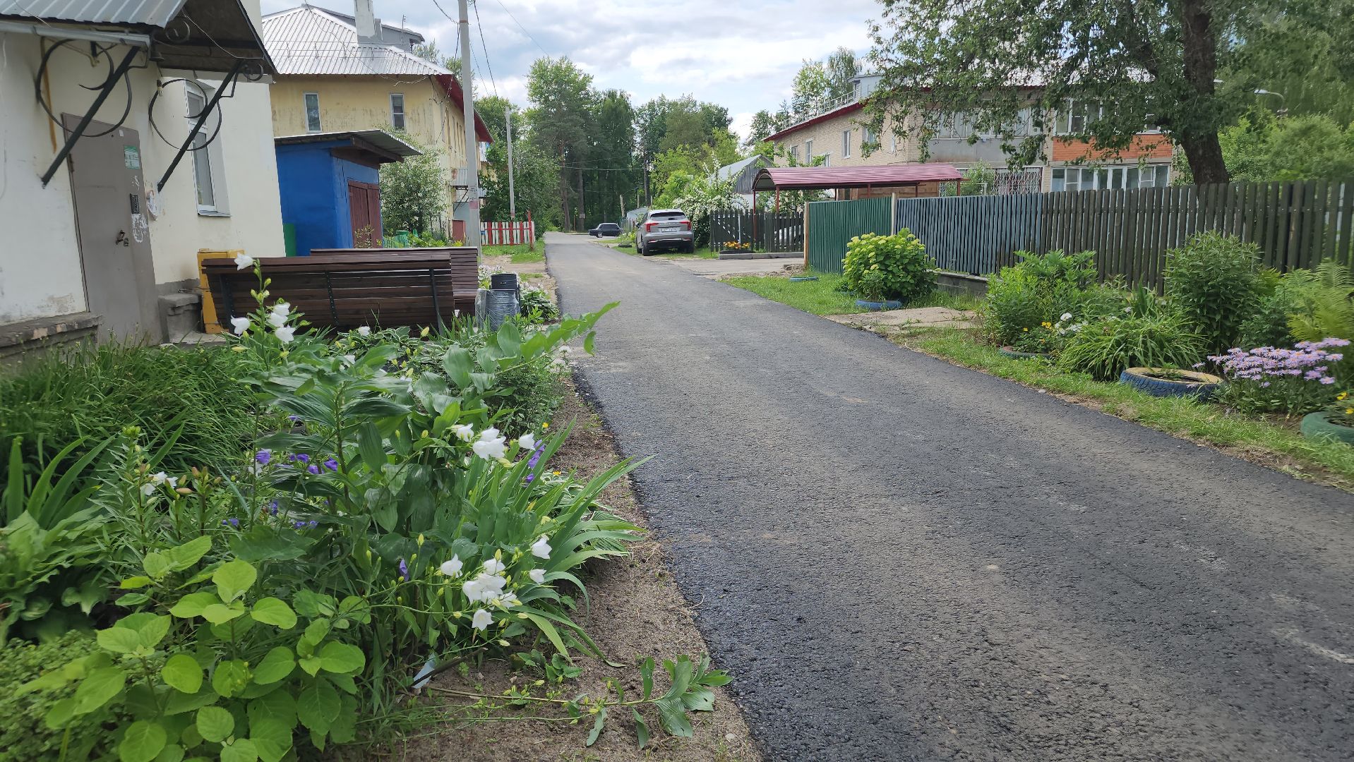 благоустройство дворов, орехово-зуевский округ,