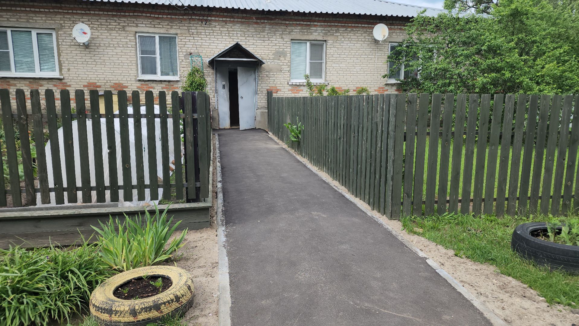 благоустройство дворов, орехово-зуевский округ,