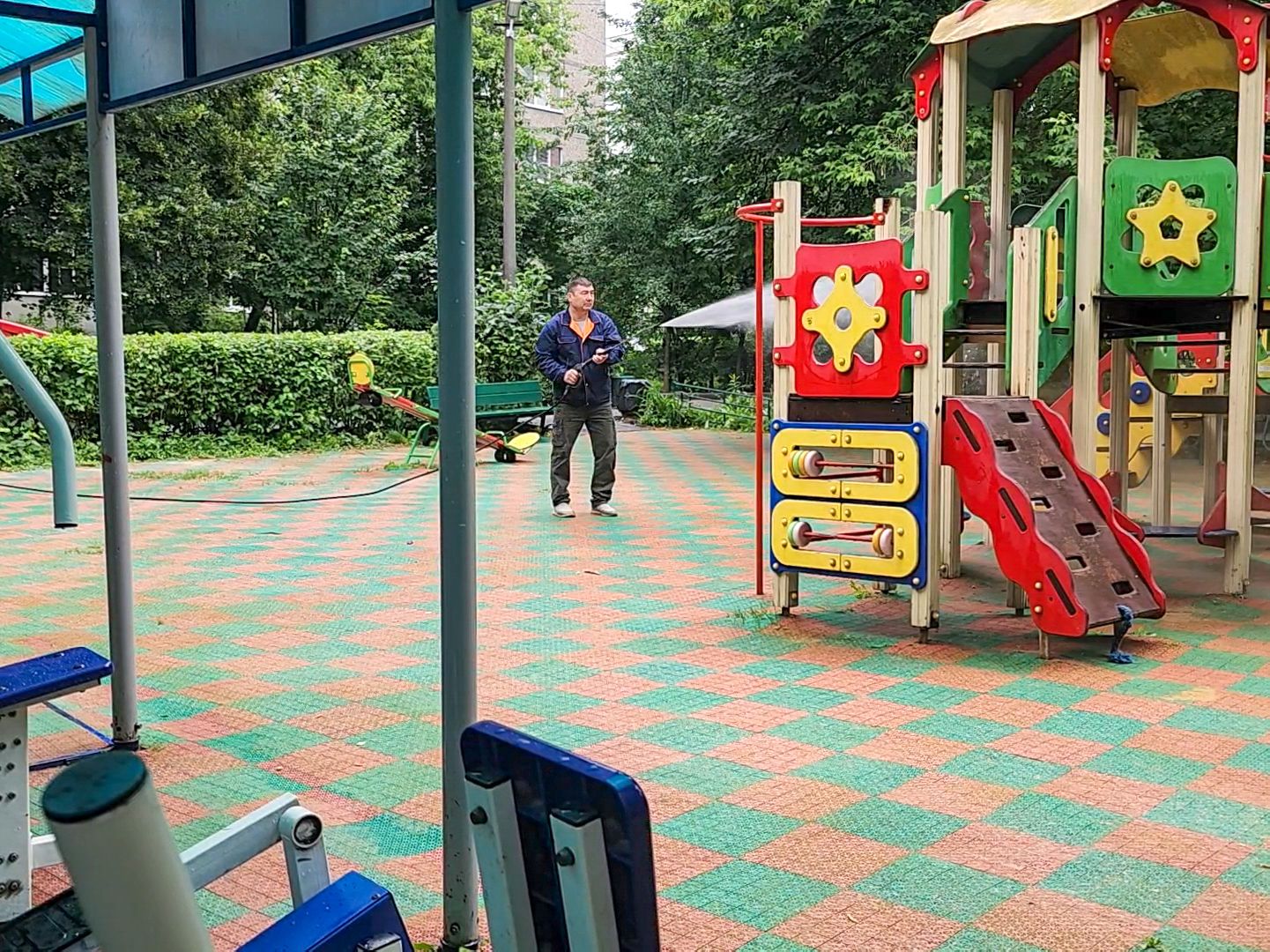 Подольск, благоустройство, детские площадки, коммунальная служба,