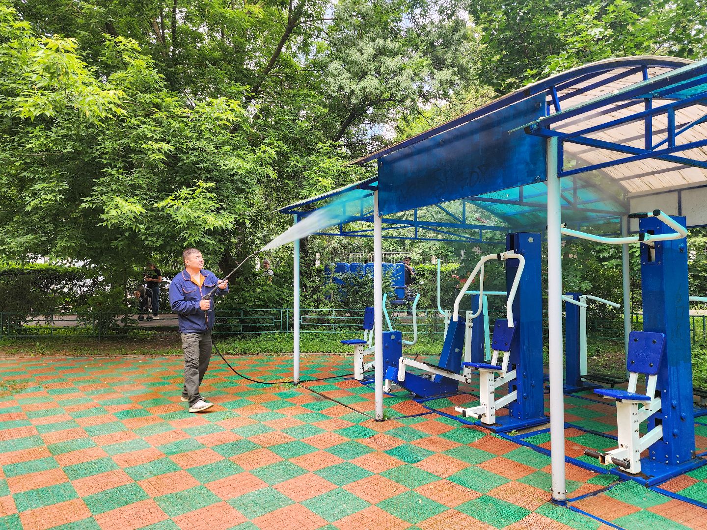 Подольск, благоустройство, детские площадки, коммунальная служба,