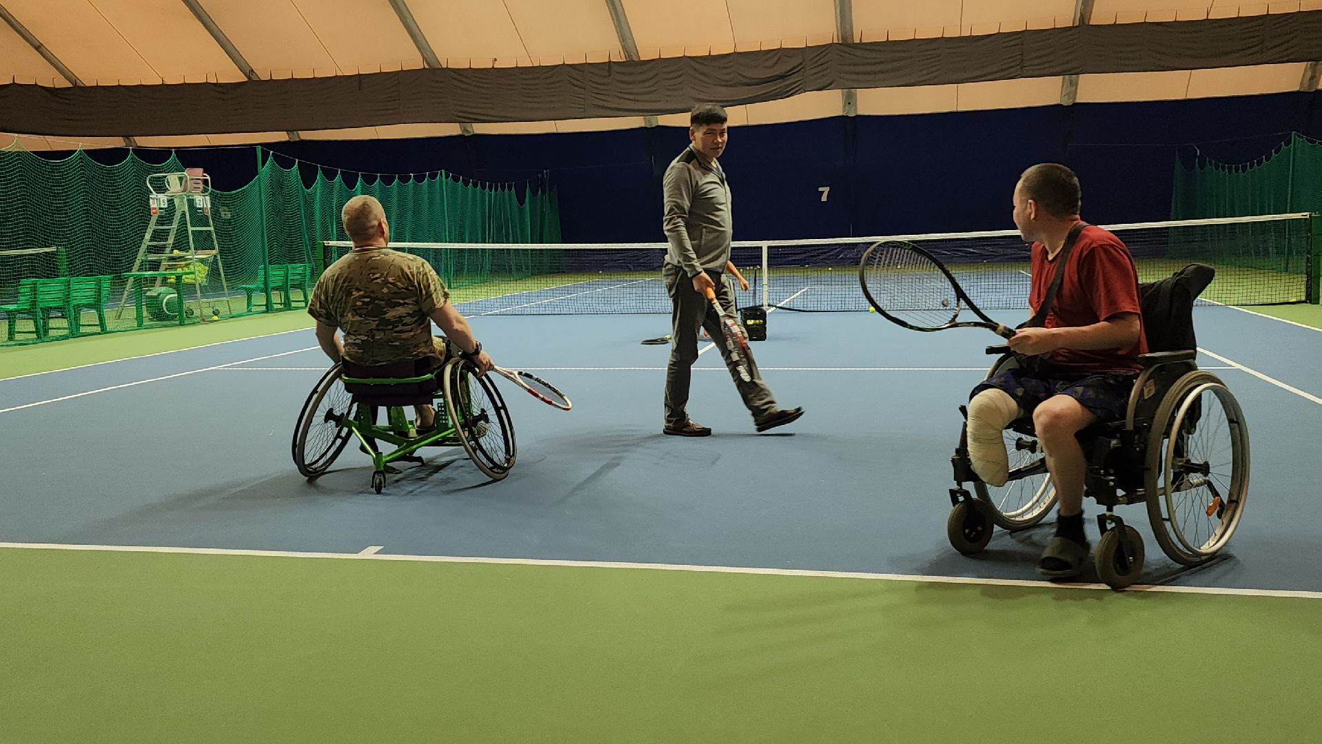 сво, реабилитация, большой теннис,