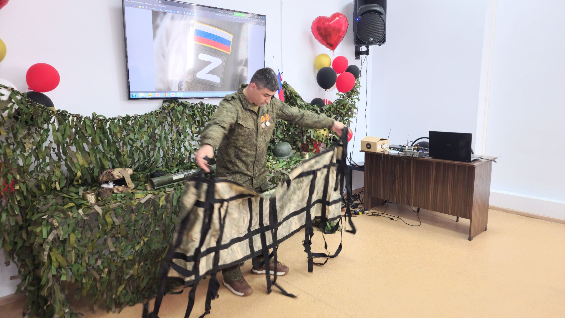 волоколамск, встреча с бойцом сво, библиотека,