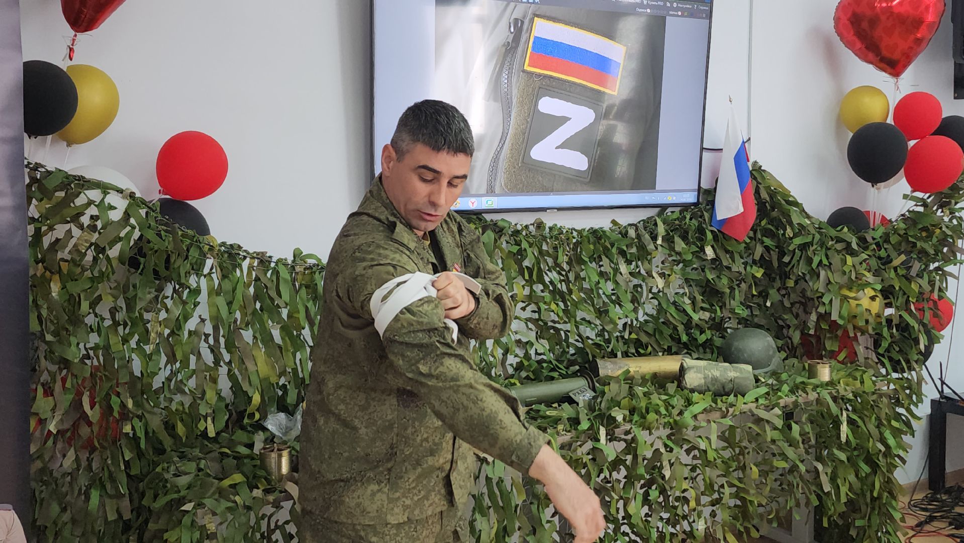 волоколамск, встреча с бойцом сво, библиотека,