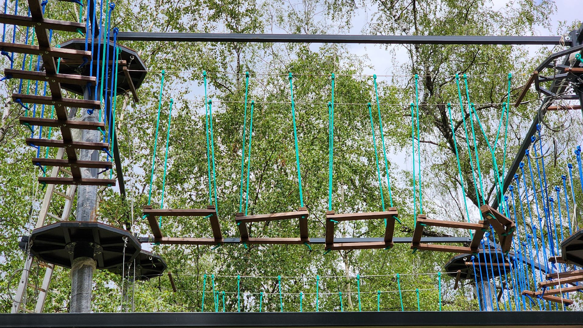 веревочный парк, Панда-парк, Лобня,