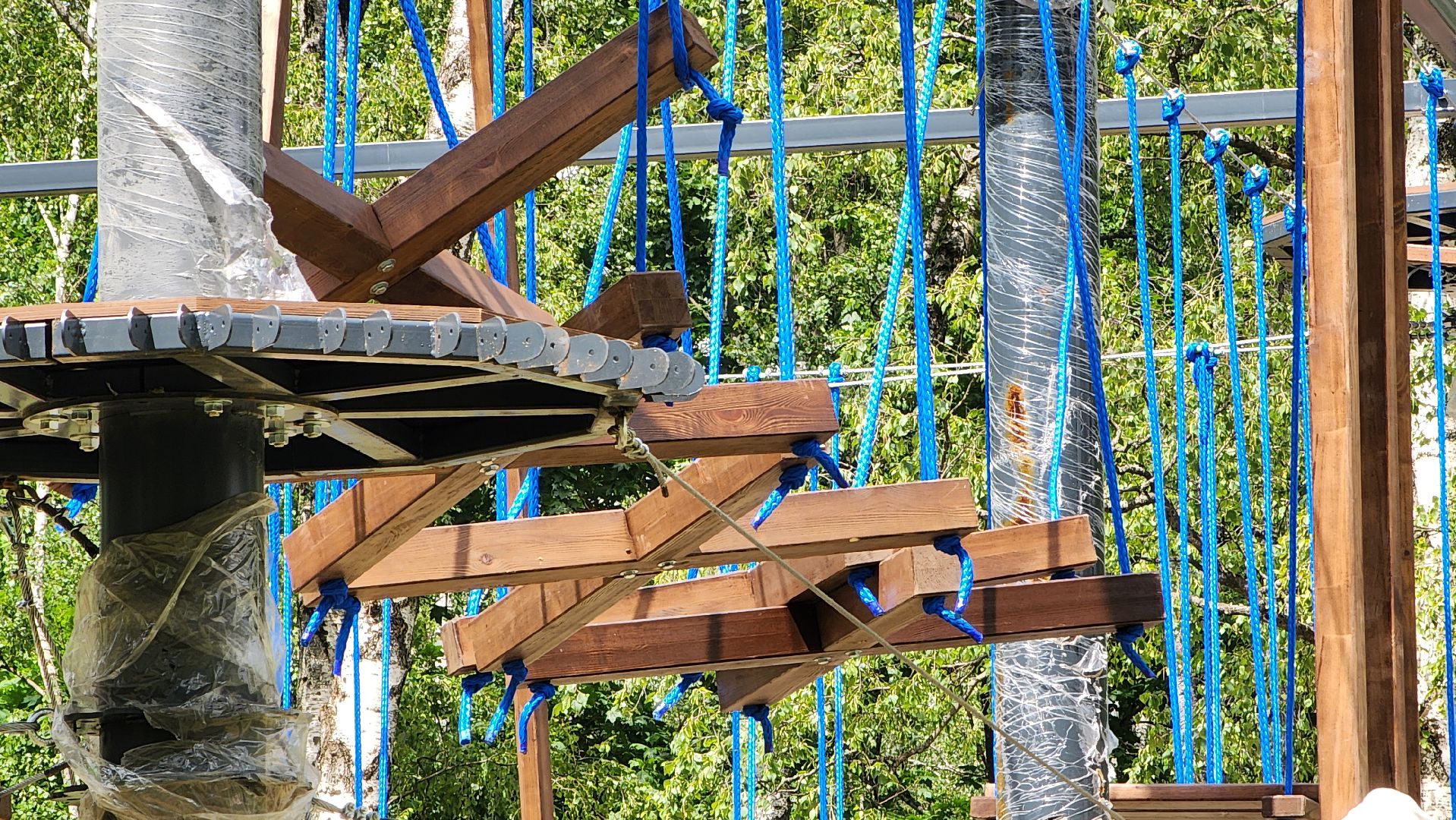 веревочный парк, Панда-парк, Лобня,