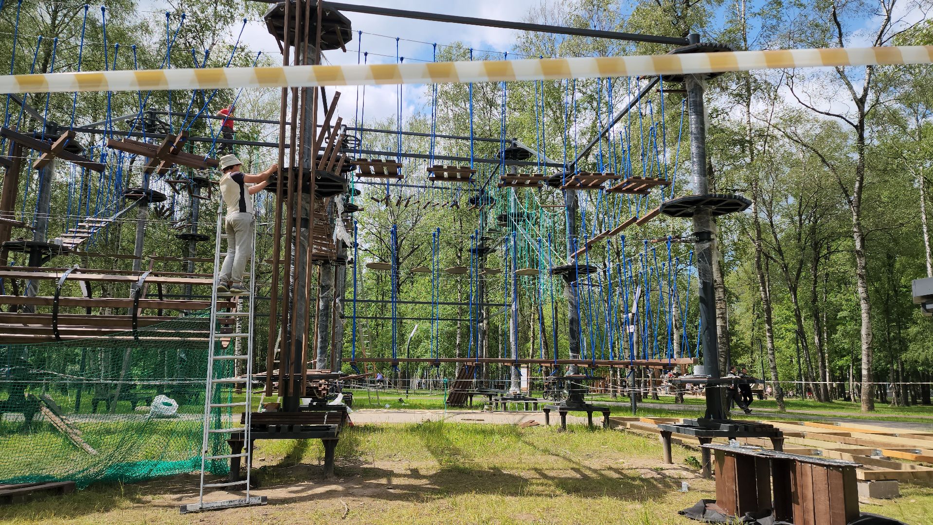 веревочный парк, Панда-парк, Лобня,