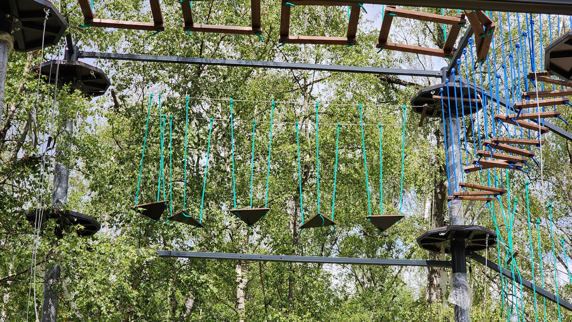 веревочный парк, Панда-парк, Лобня,