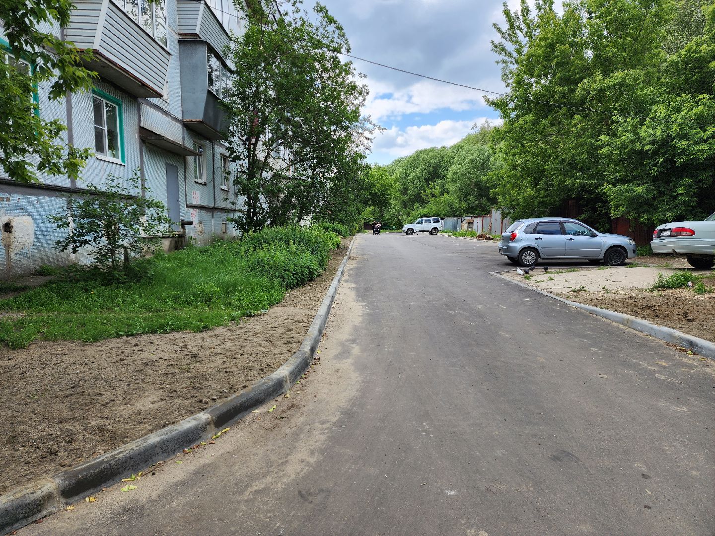 раменское, благоустройство, комплексное благоустройство дворов многоквартирных домов , поселок ильинский улица опаринская,