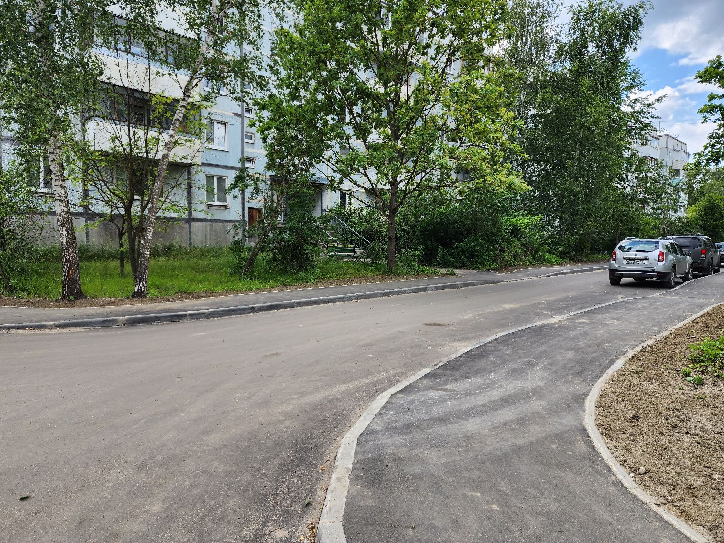 раменское, благоустройство, комплексное благоустройство дворов многоквартирных домов , поселок ильинский улица опаринская,