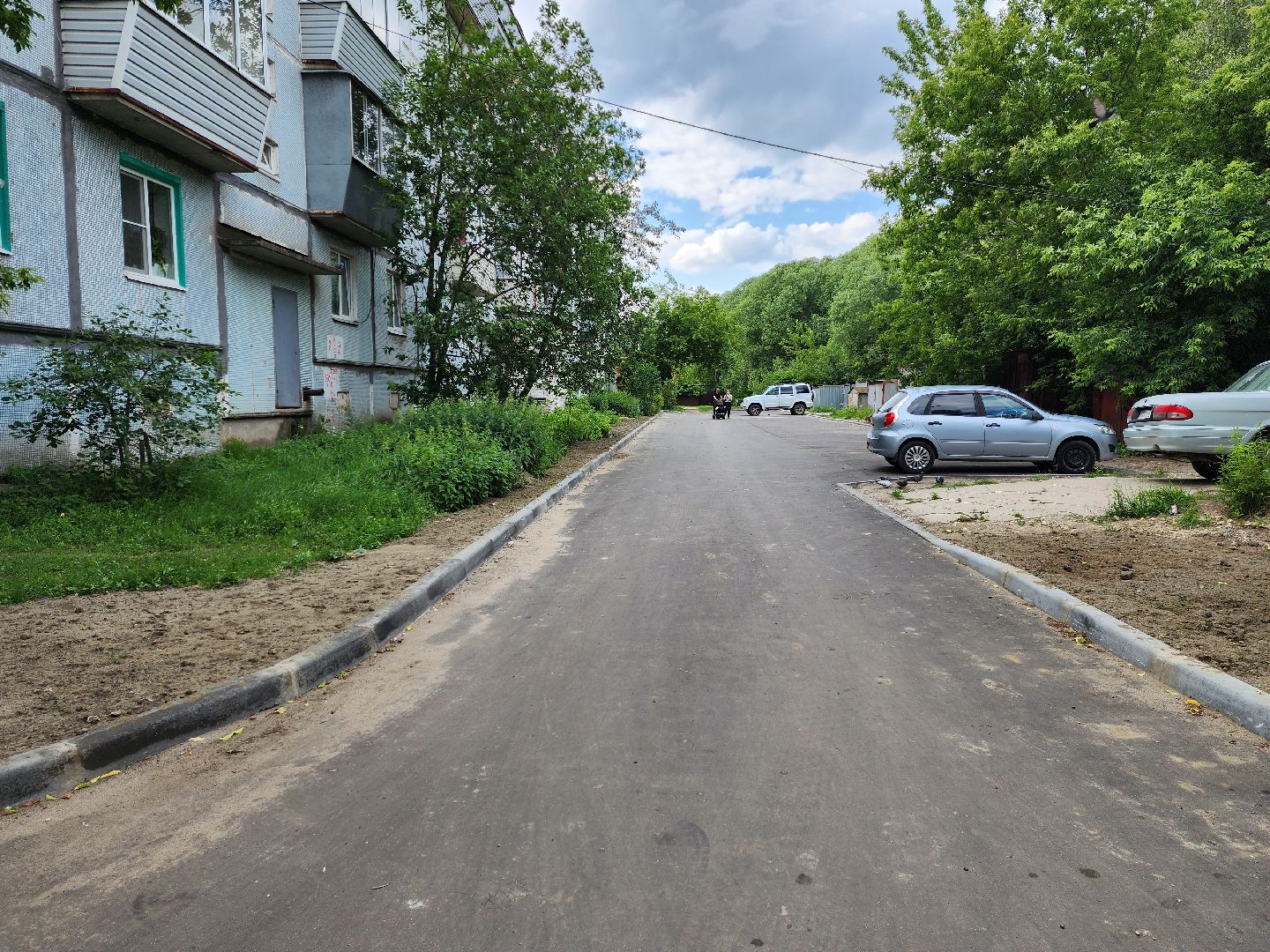 раменское, благоустройство, комплексное благоустройство дворов многоквартирных домов , поселок ильинский улица опаринская,