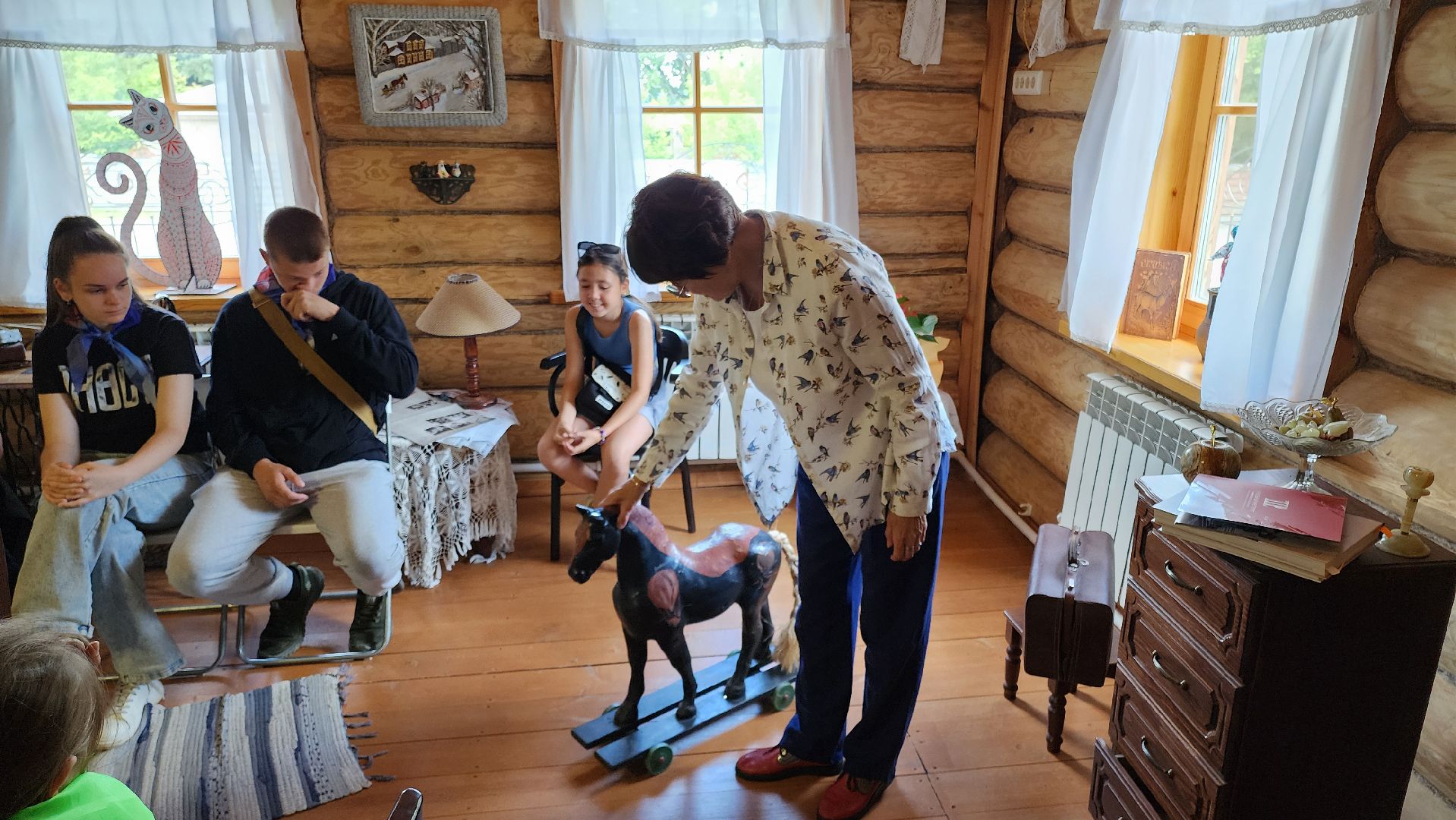 кашира, школа, дети, лагерь, борис щукин, экскурсия,