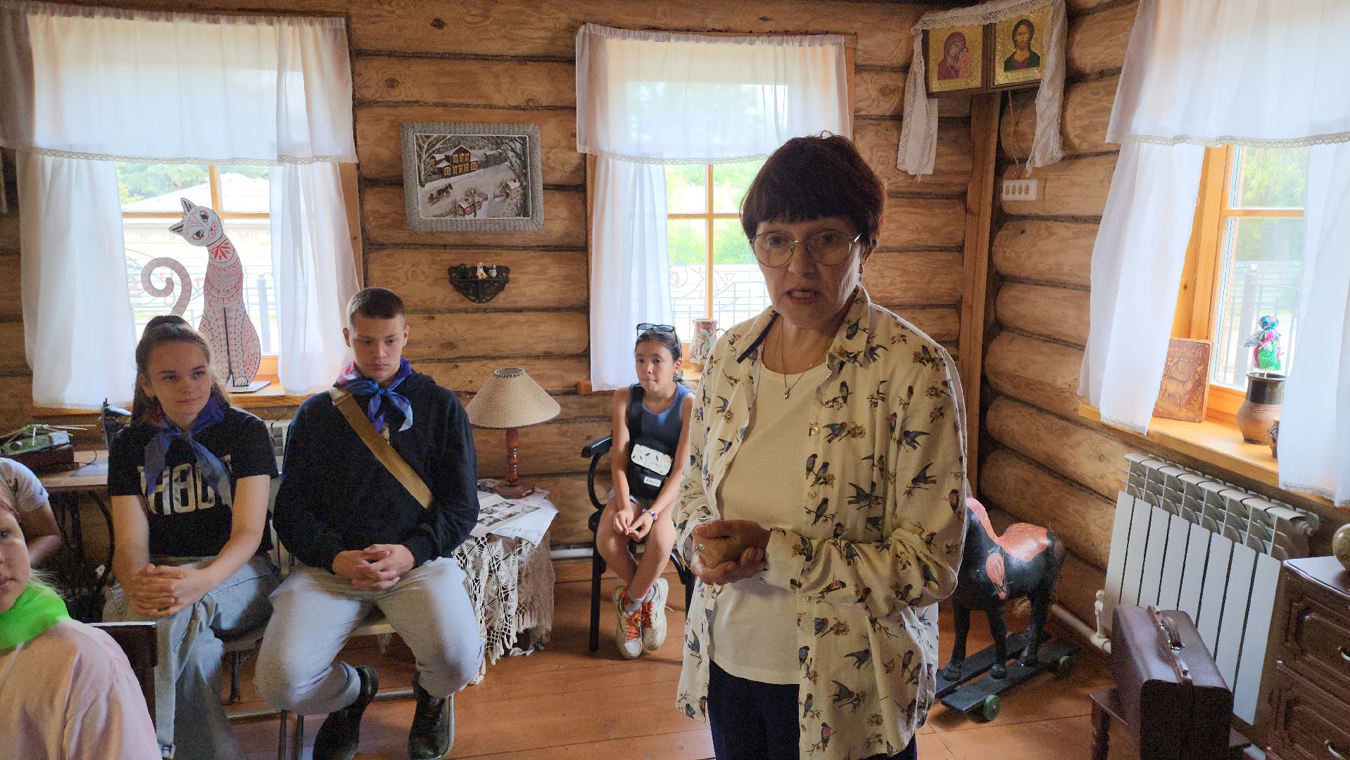 кашира, школа, дети, лагерь, борис щукин, экскурсия,