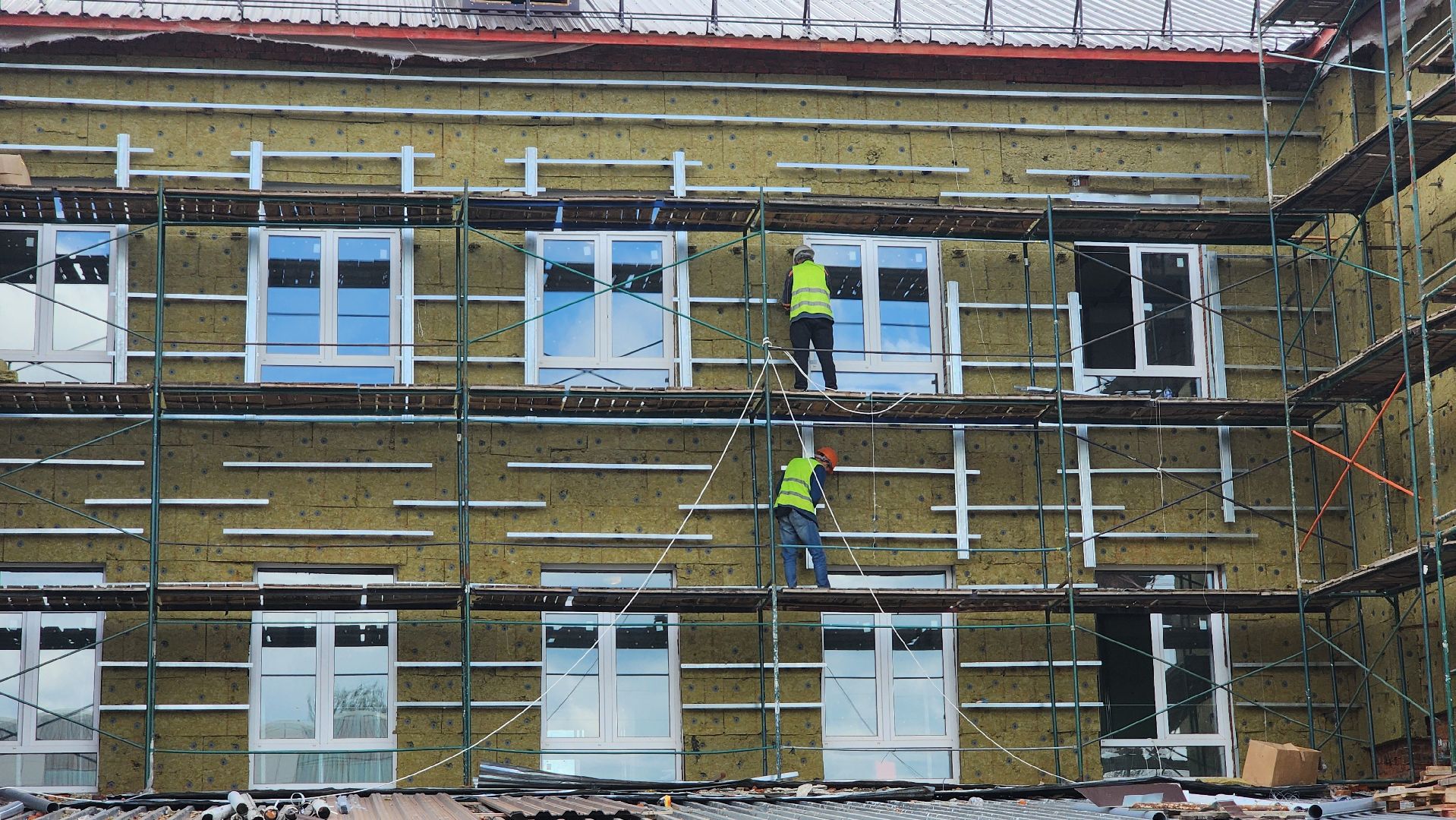 солнечногорск, микрорайон поварово, школа, капремонт школы,