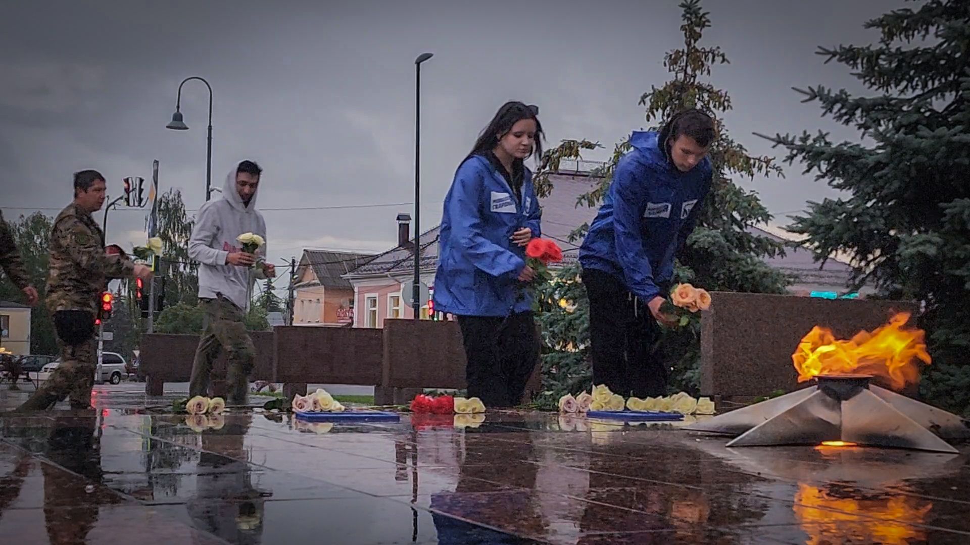 бронницы, памятная акция на площади имени Тимофеева , молодая гвардия бронницы, ассоциация ветеранов сво,