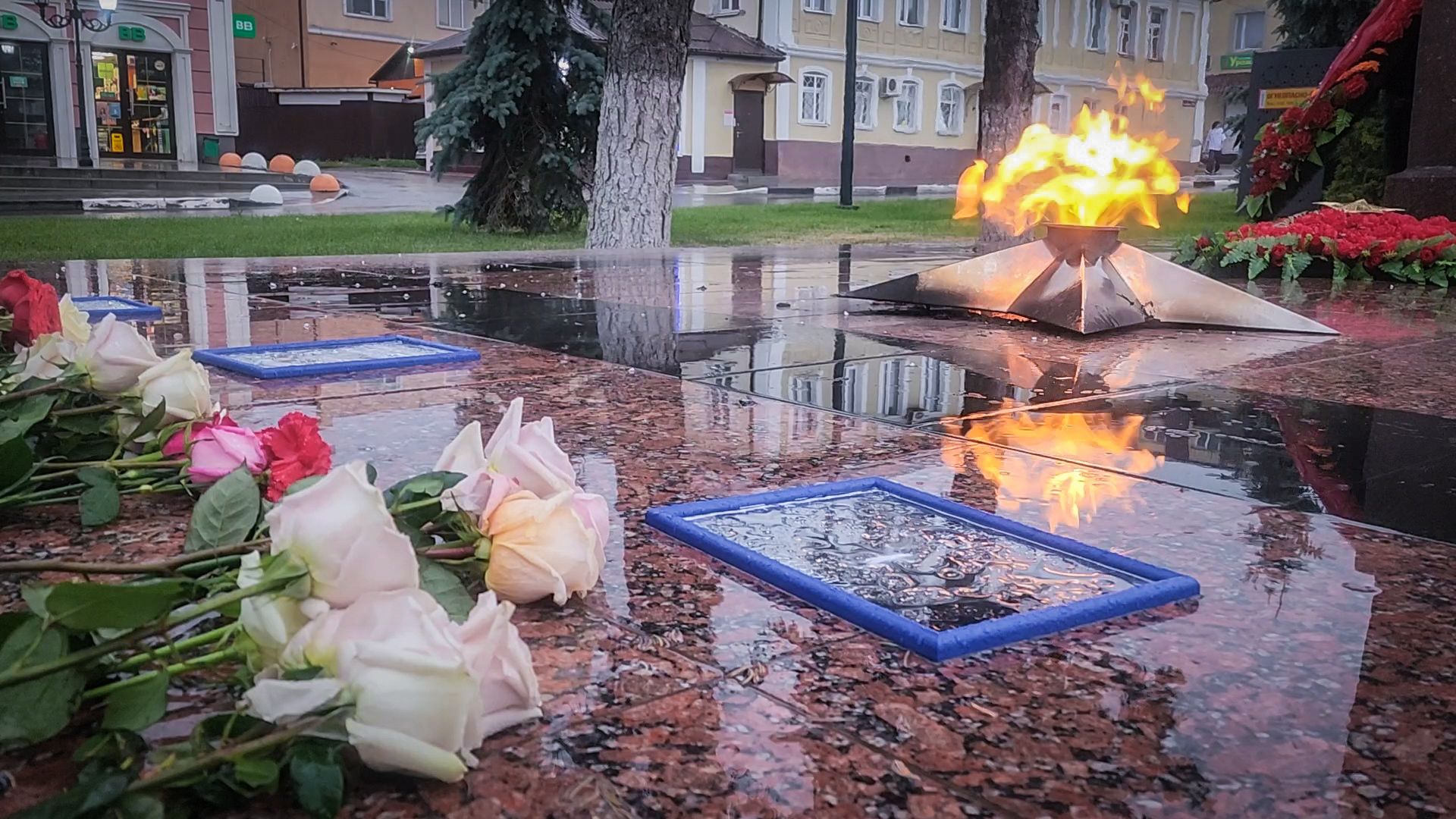 бронницы, памятная акция на площади имени Тимофеева , молодая гвардия бронницы, ассоциация ветеранов сво,