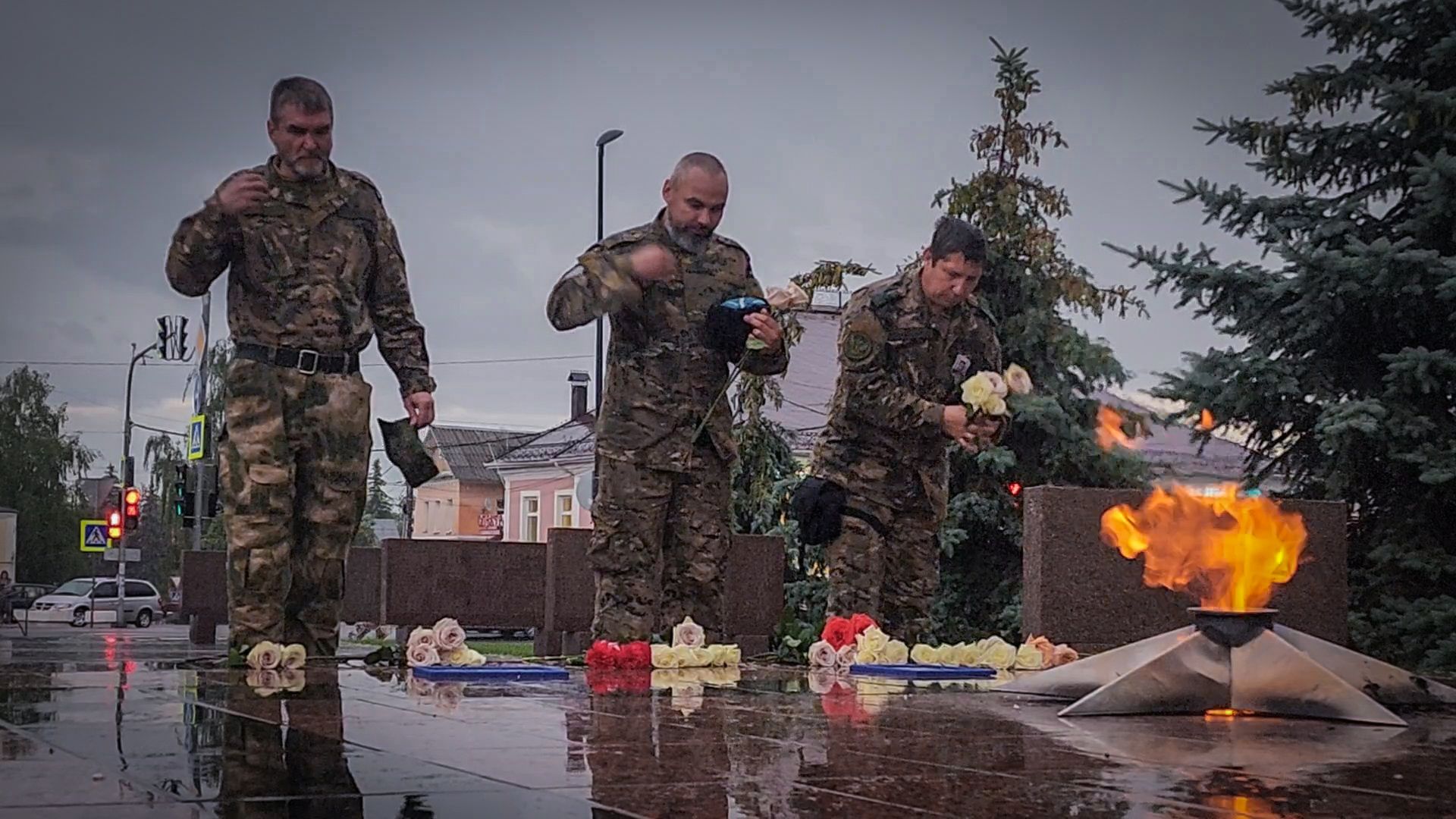 бронницы, памятная акция на площади имени Тимофеева , молодая гвардия бронницы, ассоциация ветеранов сво,