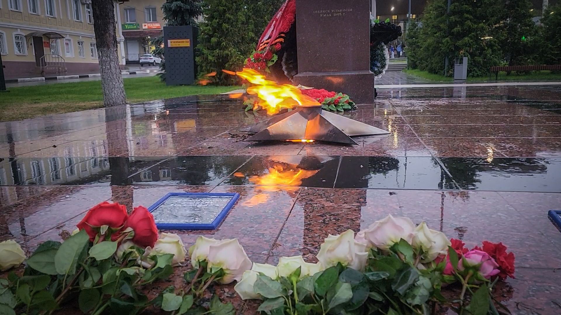 бронницы, памятная акция на площади имени Тимофеева , молодая гвардия бронницы, ассоциация ветеранов сво,