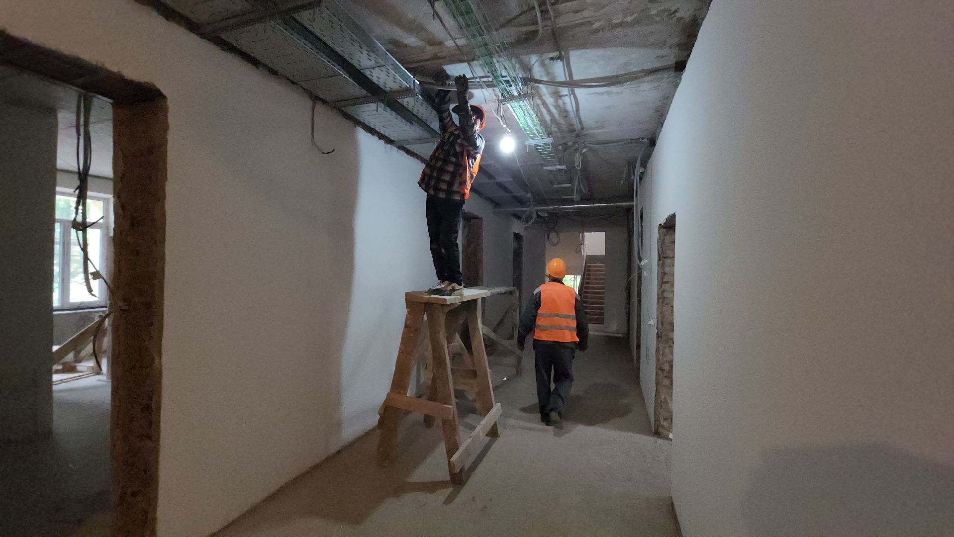 серпухов, школа 6, улица водонапорная, капитальный ремонт школы,