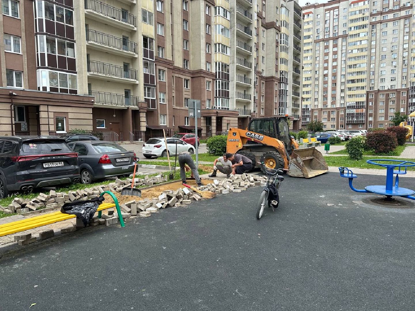 благоустойство, домодедово,