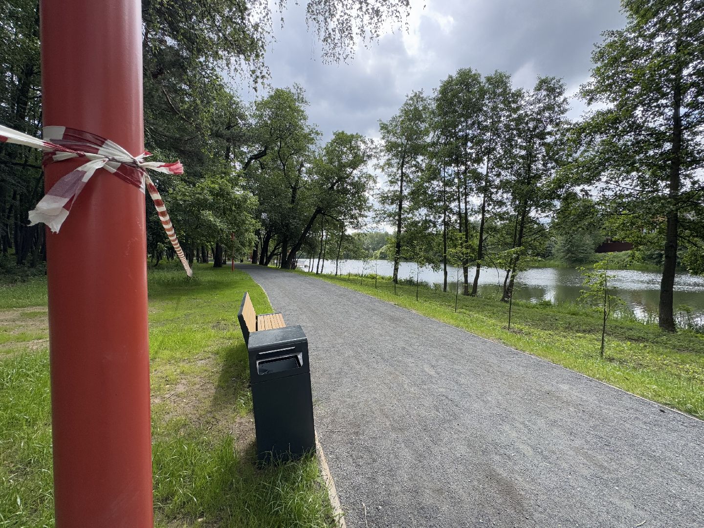 балашиха, кучинский лесопарк, благоустройство, первый этап,