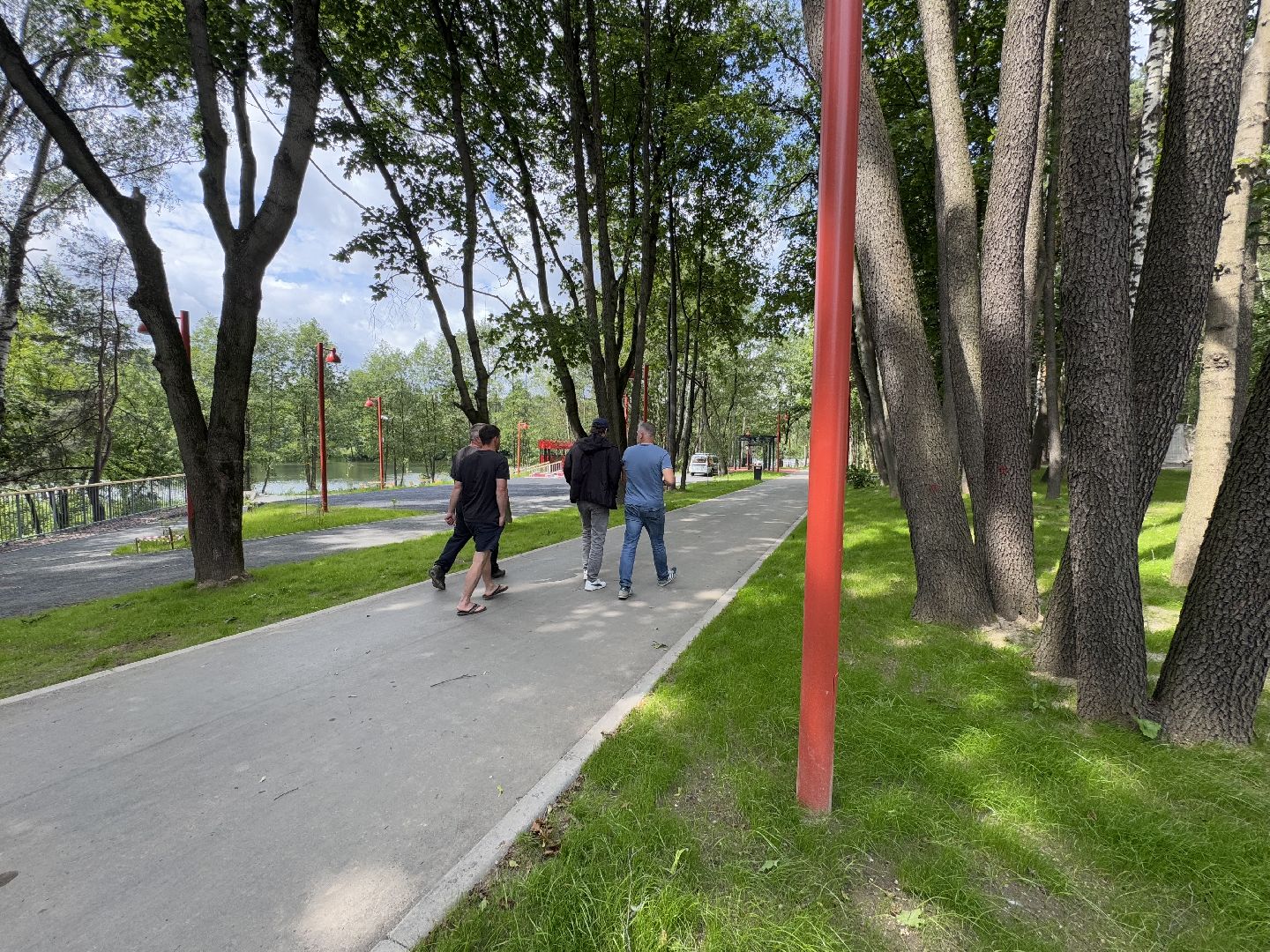 балашиха, кучинский лесопарк, благоустройство, первый этап,