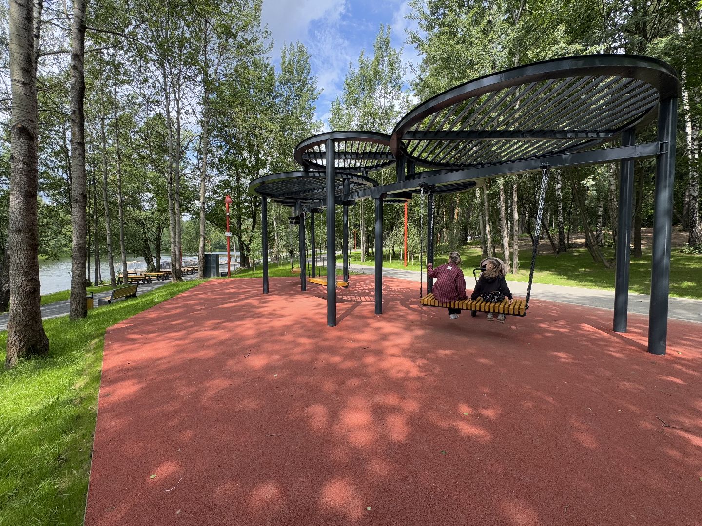 балашиха, кучинский лесопарк, благоустройство, первый этап,