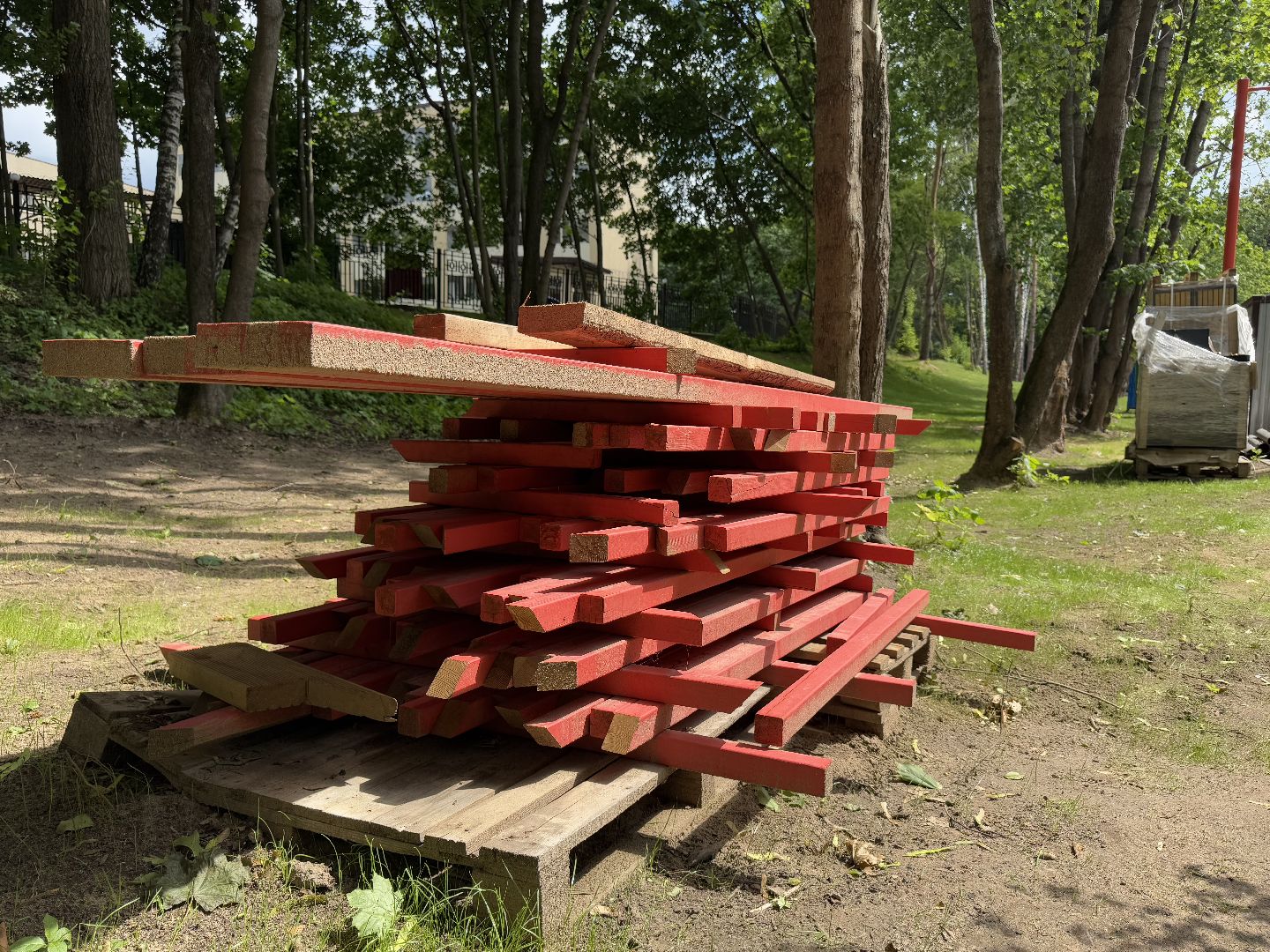 балашиха, кучинский лесопарк, благоустройство, первый этап,