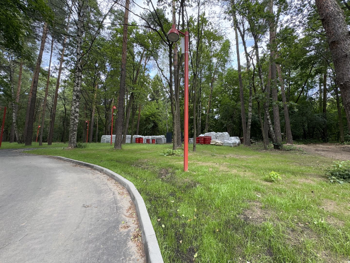 балашиха, кучинский лесопарк, благоустройство, первый этап,