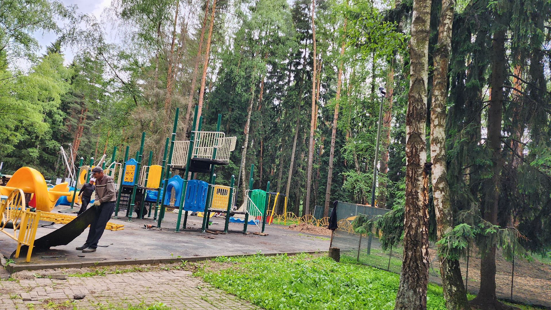 домодедово, благоустройство , подмосковье , парк елочки , ремонт , капремонт , детская  площадка, демонтаж, спортплощадка, спортивная площадка, дети, досуг ,