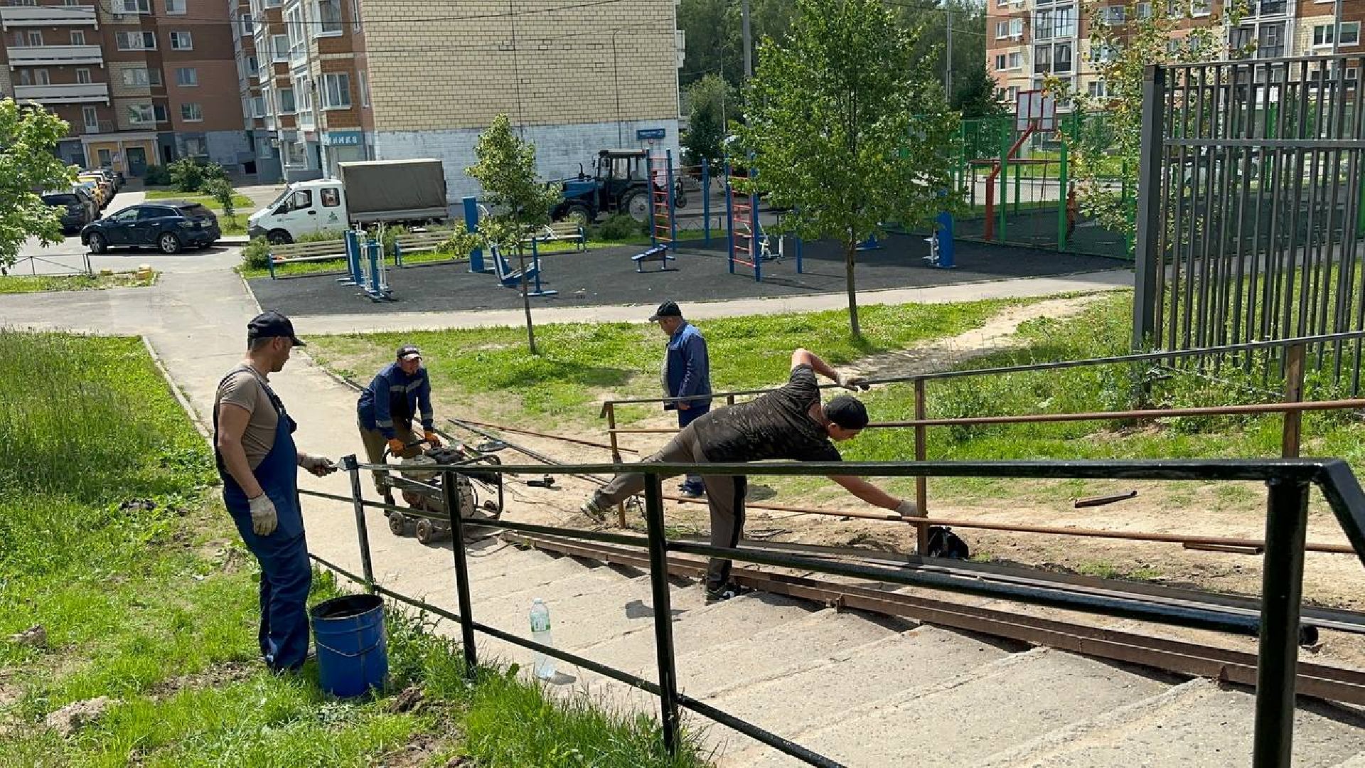 благоустройство, домодедово,