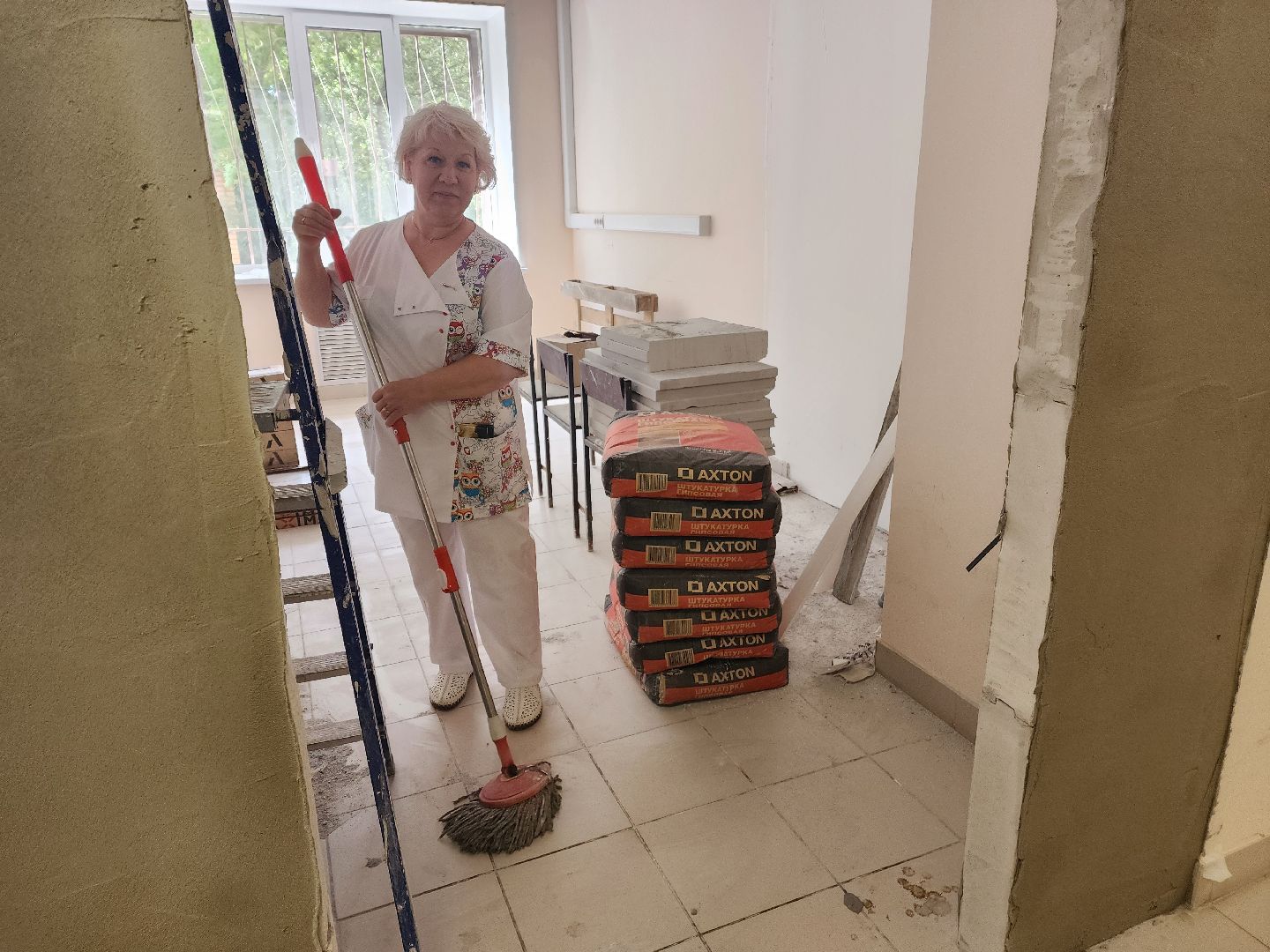 красноармейск, городской округ пушкинский, медсанчасть 154, ремонт поликлиники,