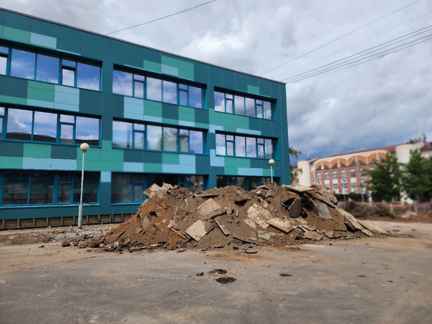 королёв, капитальный ремонт школы, школа 1,