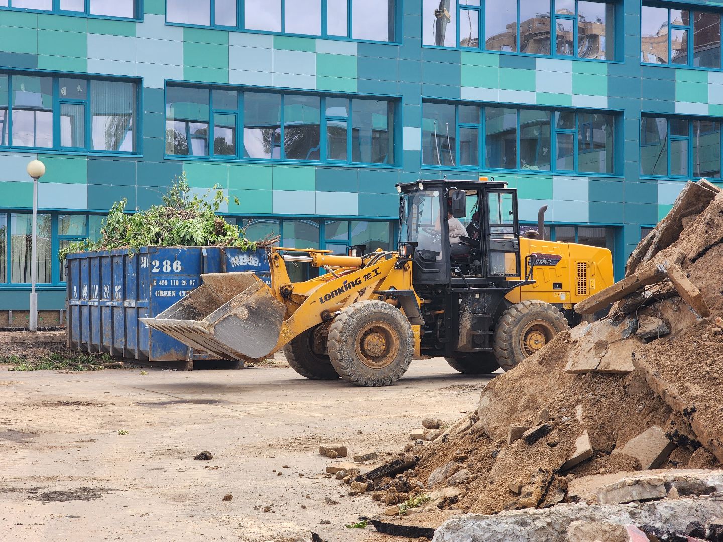 королёв, капитальный ремонт школы, школа 1,