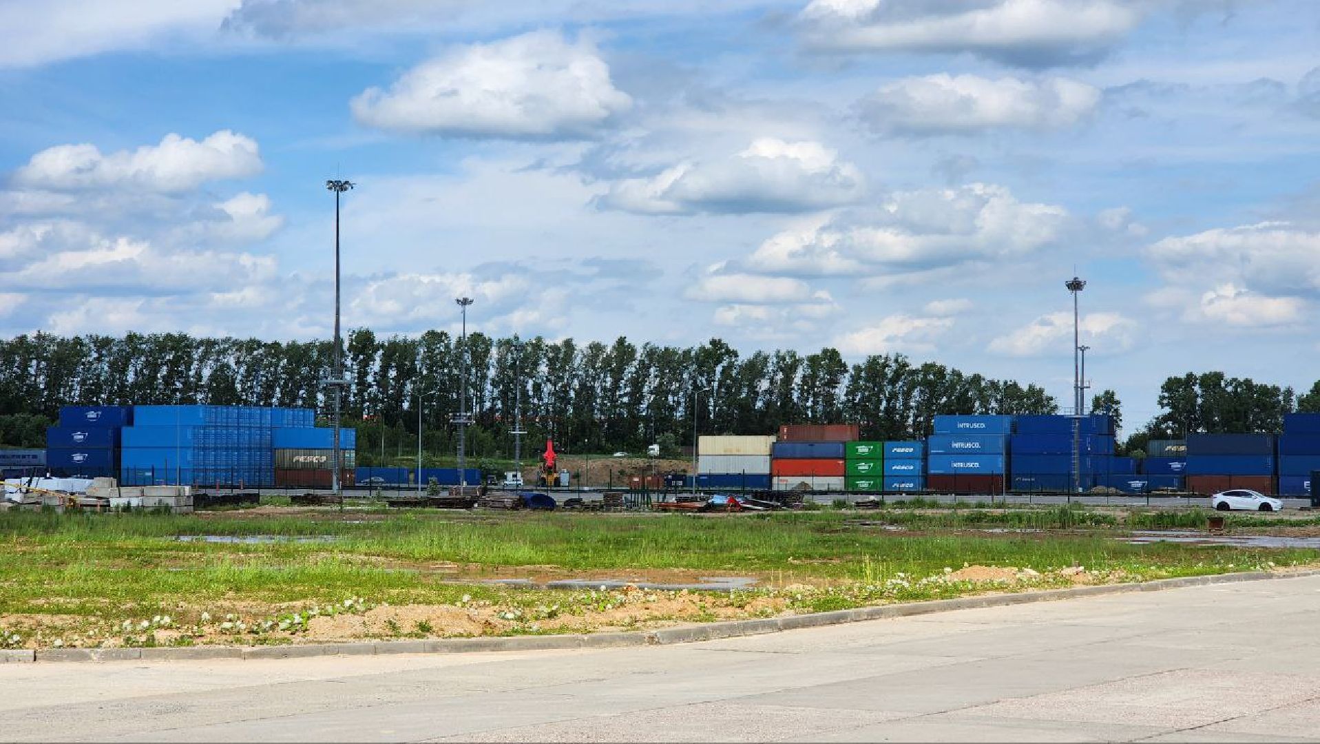 Дмитров, ТЛЦ Белый Раст, РЖД, Логистика, Минтранс,