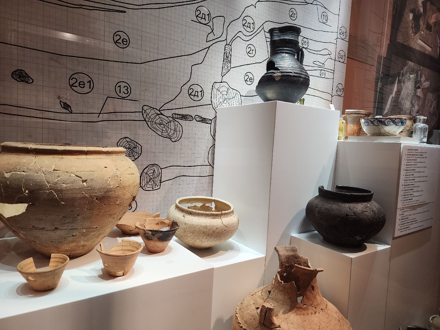 Зарайск, Археологическая выставка, Зарайский музей, Стоянка древнего человека,