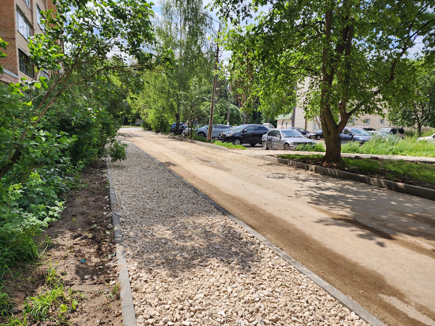 красноармейск, городской округ пушкинский, новые парковки, комплексное благоустройство,