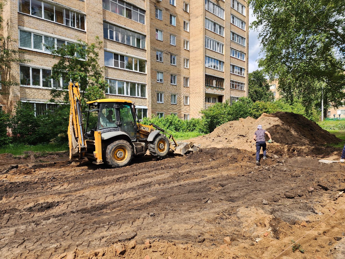 красноармейск, городской округ пушкинский, новые парковки, комплексное благоустройство,
