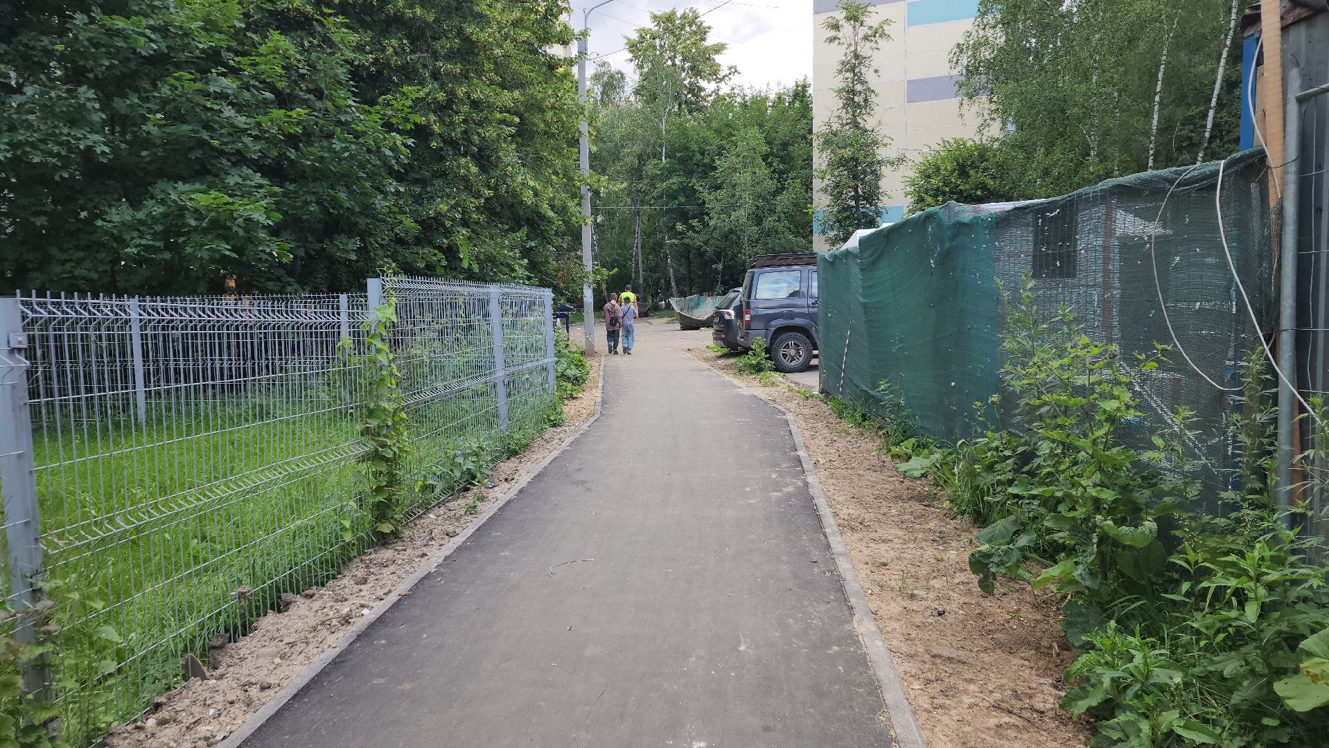вертикалки, пушкино, пешеходная дорожка, тротуар, новый тротуар, пешком в подмосковье,региональная программа,