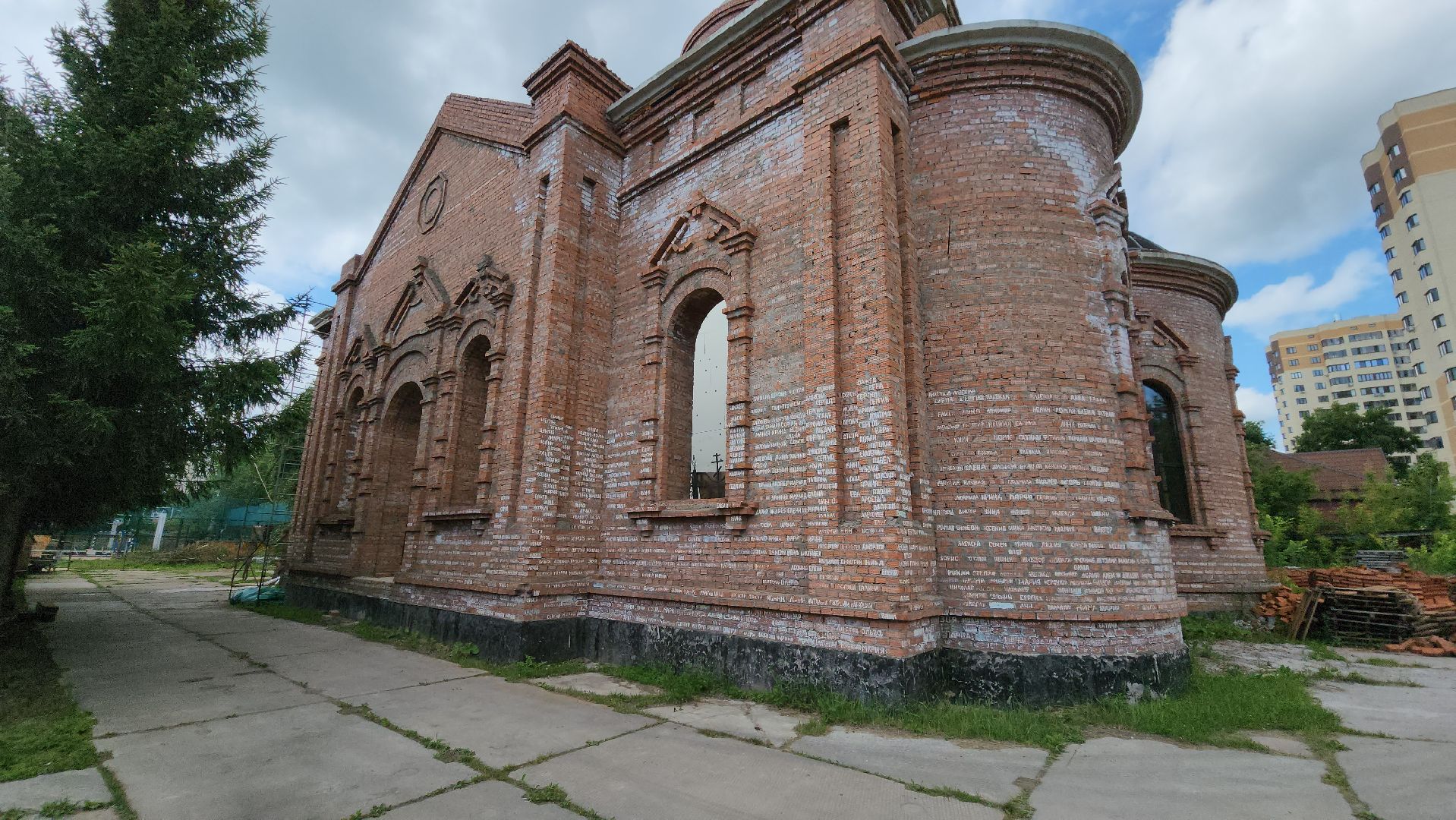 Купол над храмом, Лобня, Церковь ,