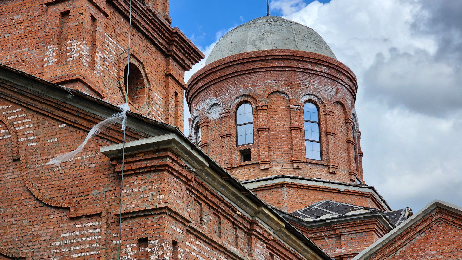 Купол над храмом, Лобня, Церковь ,