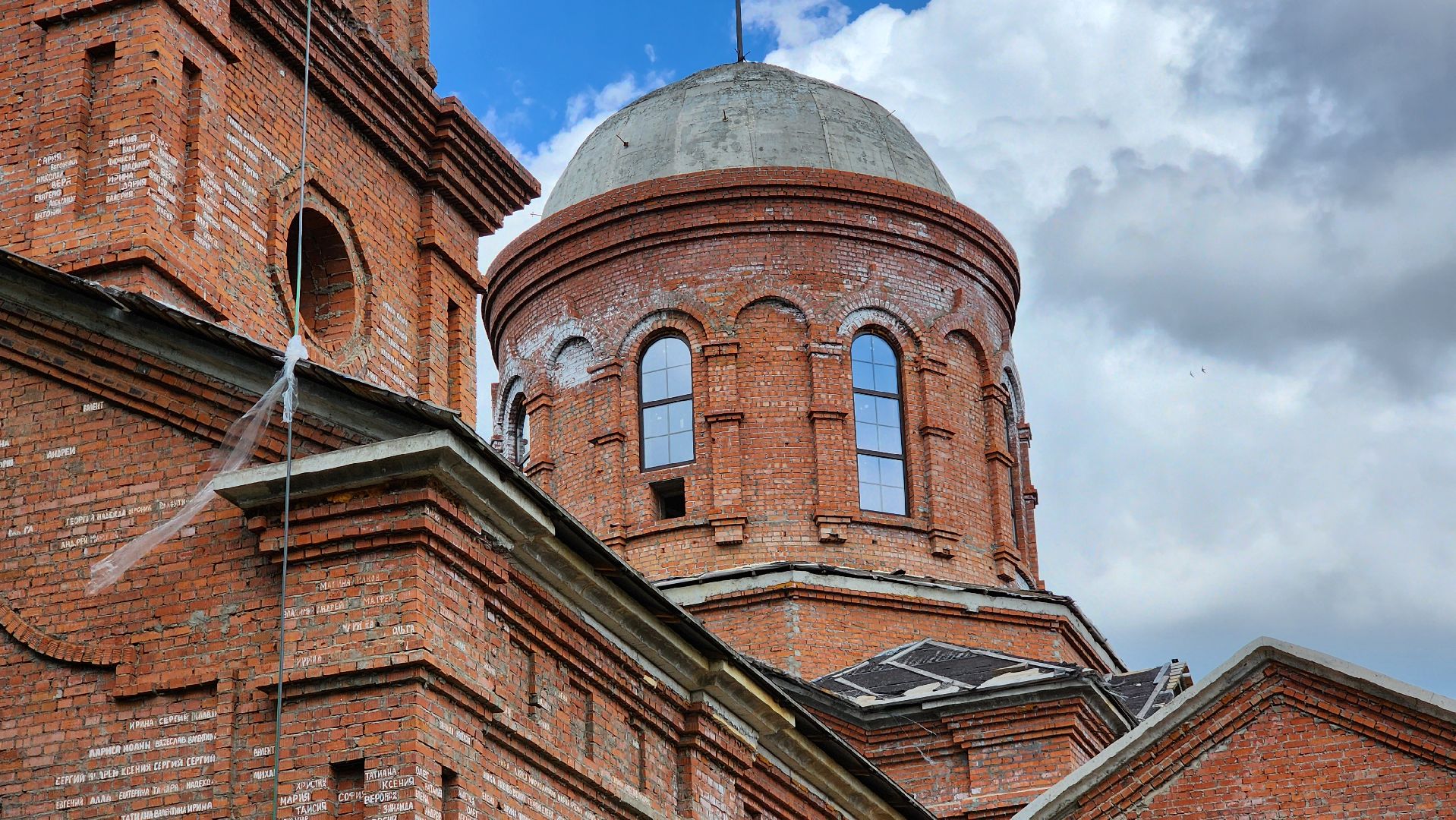 Купол над храмом, Лобня, Церковь ,